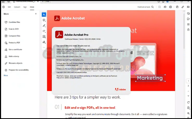تحميل ادوبي اكروبات برو مفعل نسخة كاملة برو للكمبيوتر