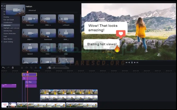 تحميل برنامج Movavi Video Editor Plus