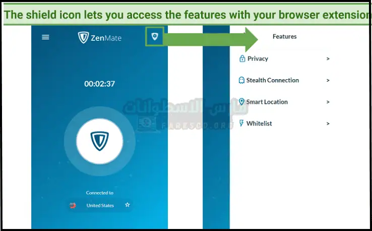 تحميل برنامج فتح المواقع المحجوبة ZenMate 2025 للكمبيوتر