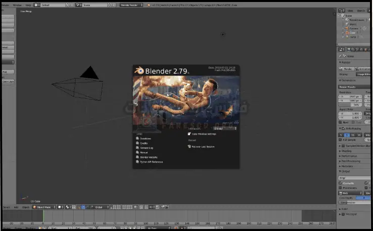 تحميل برنامج بلندر Blender 2025 لتصميم ثلاثي الأبعاد مجاناً