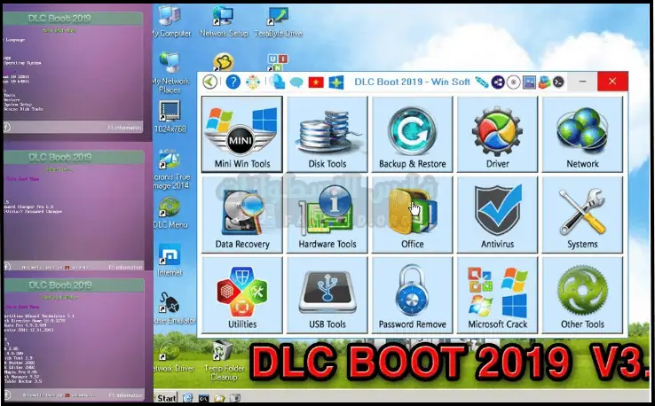 DLC Boot ISO | اسطوانة الصيانة الشاملة لإصلاح الكمبيوتر