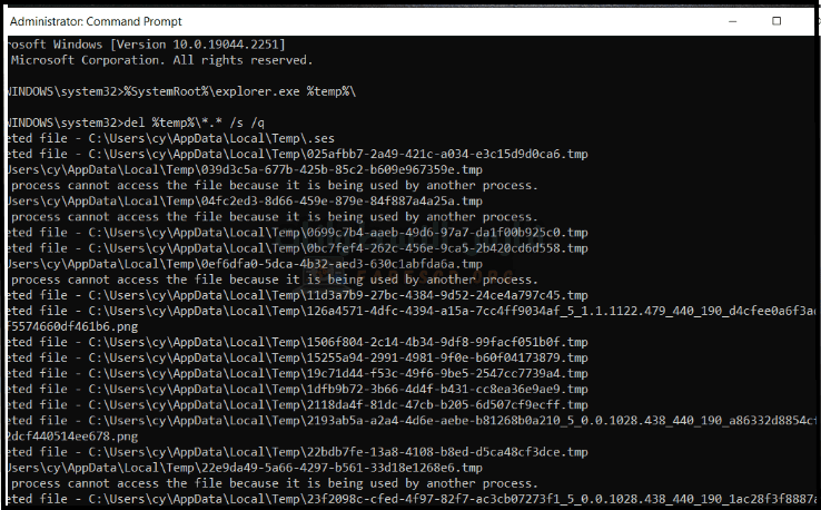 اوامر Run لتنظيف الجهاز ويندوز 7 و 8 و 10 وتسريع الكمبيوتر لأقصي سرعة