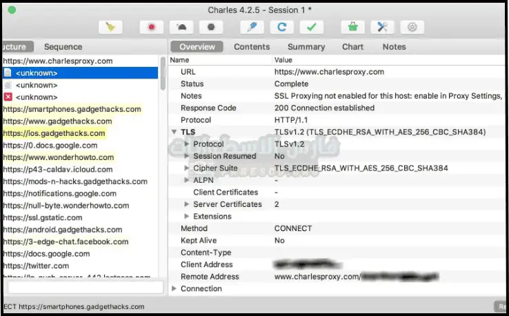تحميل برنامج تشارلز Charles Proxy للكمبيوتر لتهكير المزرعة السعيدة