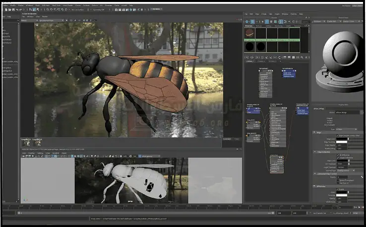 تحميل برنامج مايا 2025 Maya 3D كامل برابط مباشر مجاناً