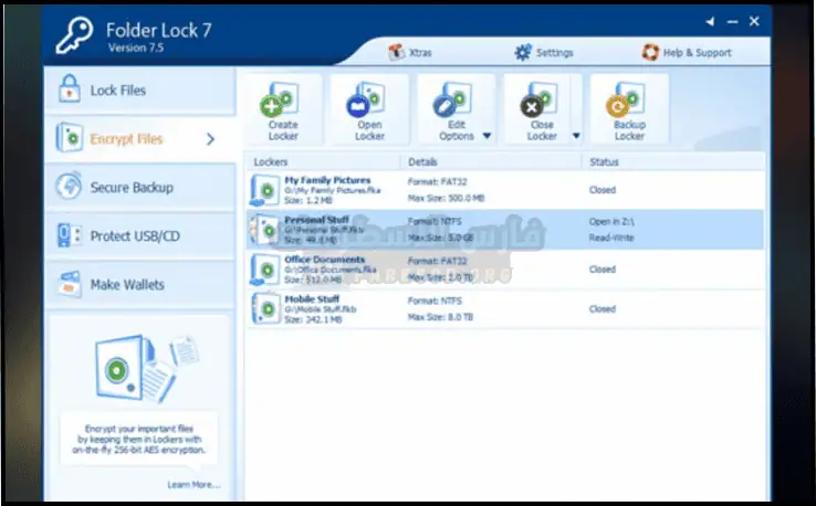 تحميل برنامج قفل الملفات للكمبيوتر مجانا تنزيل مجاني من ميديا فاير