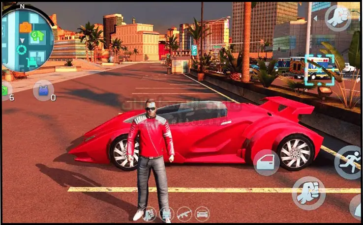 تحميل لعبة Gangstar Vegas مهكرة اخر اصدار APK للأندرويد 2026