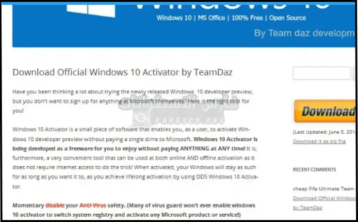 تحميل اداة تفعيل ويندوز 10 من ميديا فاير تم تفعيل النسخة الكاملة المحدثة